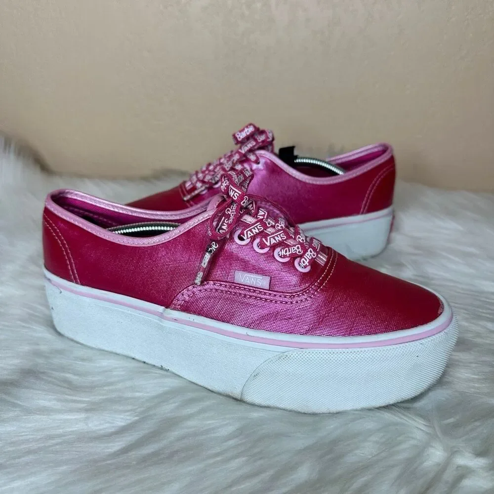 Vans X Barbie Stackform Sneaker Pink Women’s Size 9